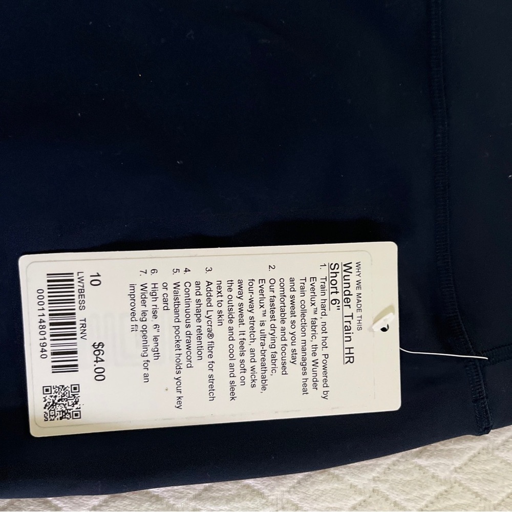 Lululemon shorts size 10